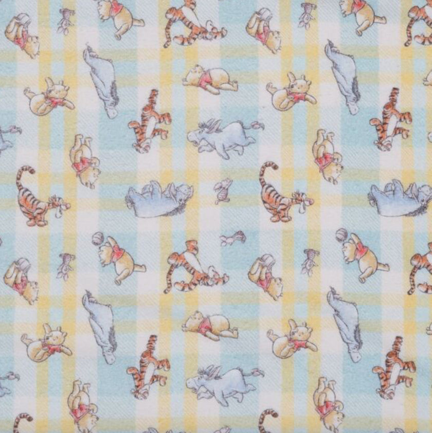 Flannelette Wrap Bunny Rug - Bear Stripe