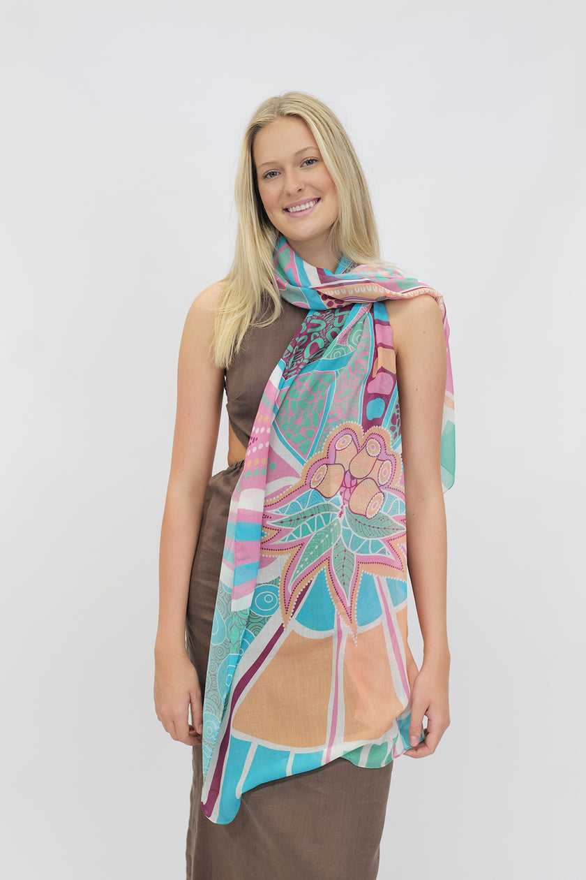 Scarf - Yakinno Gunditjmara Dreaming