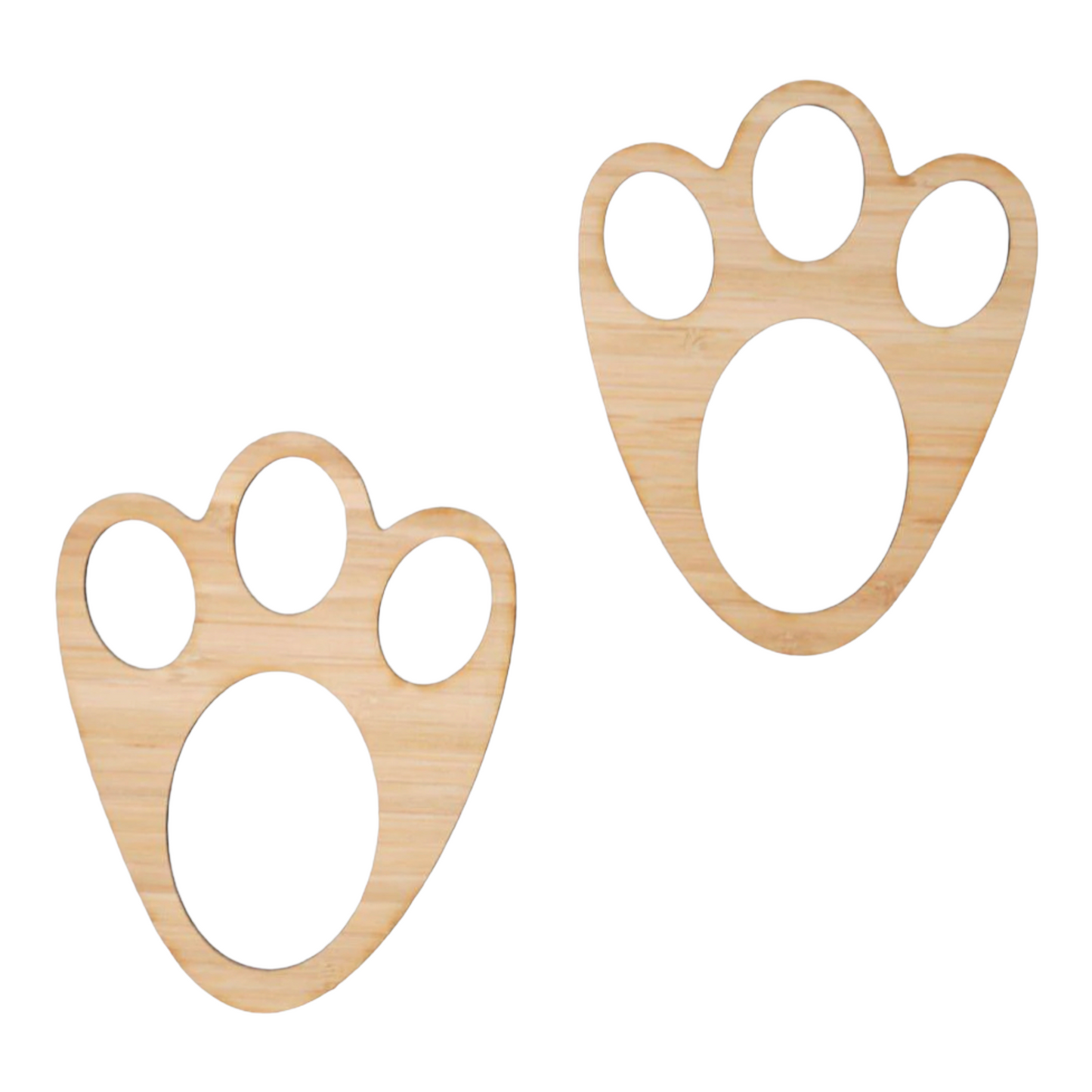 Possum and Frog - Bunny Feet Stencil