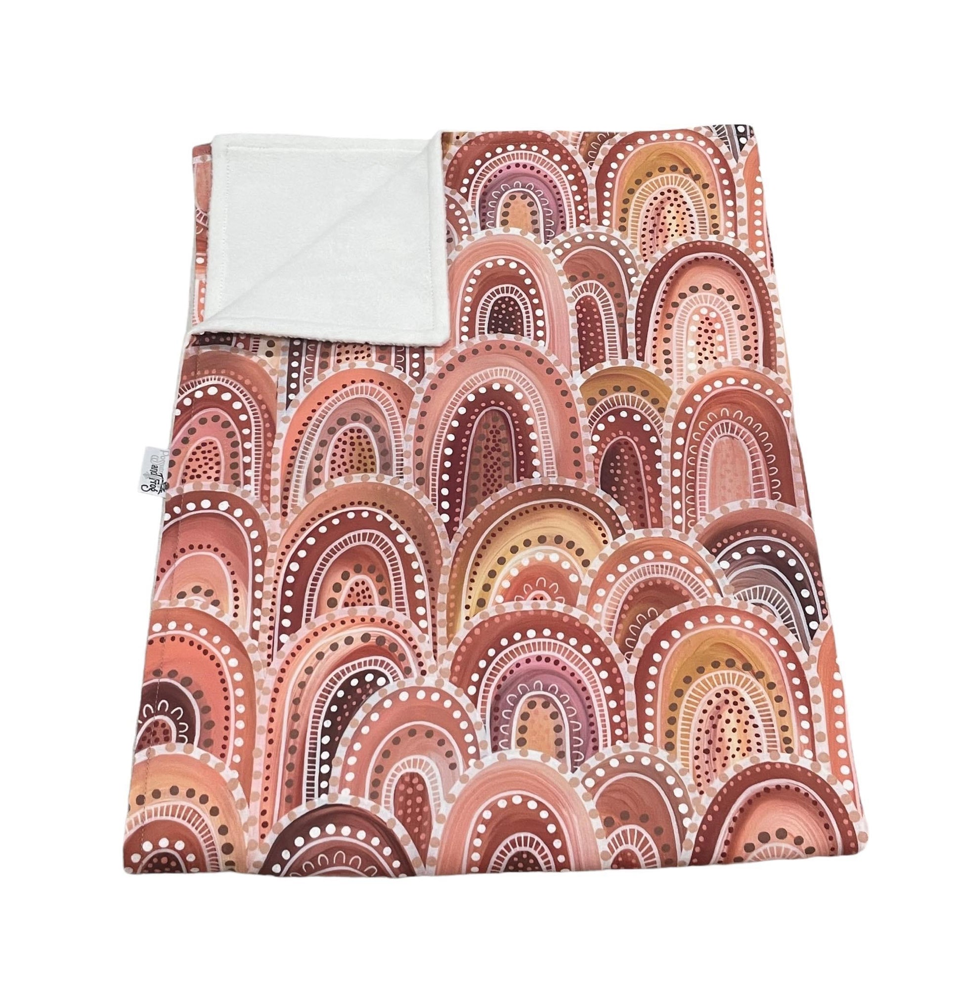 Pram Bassinet Blanket- Sandhills