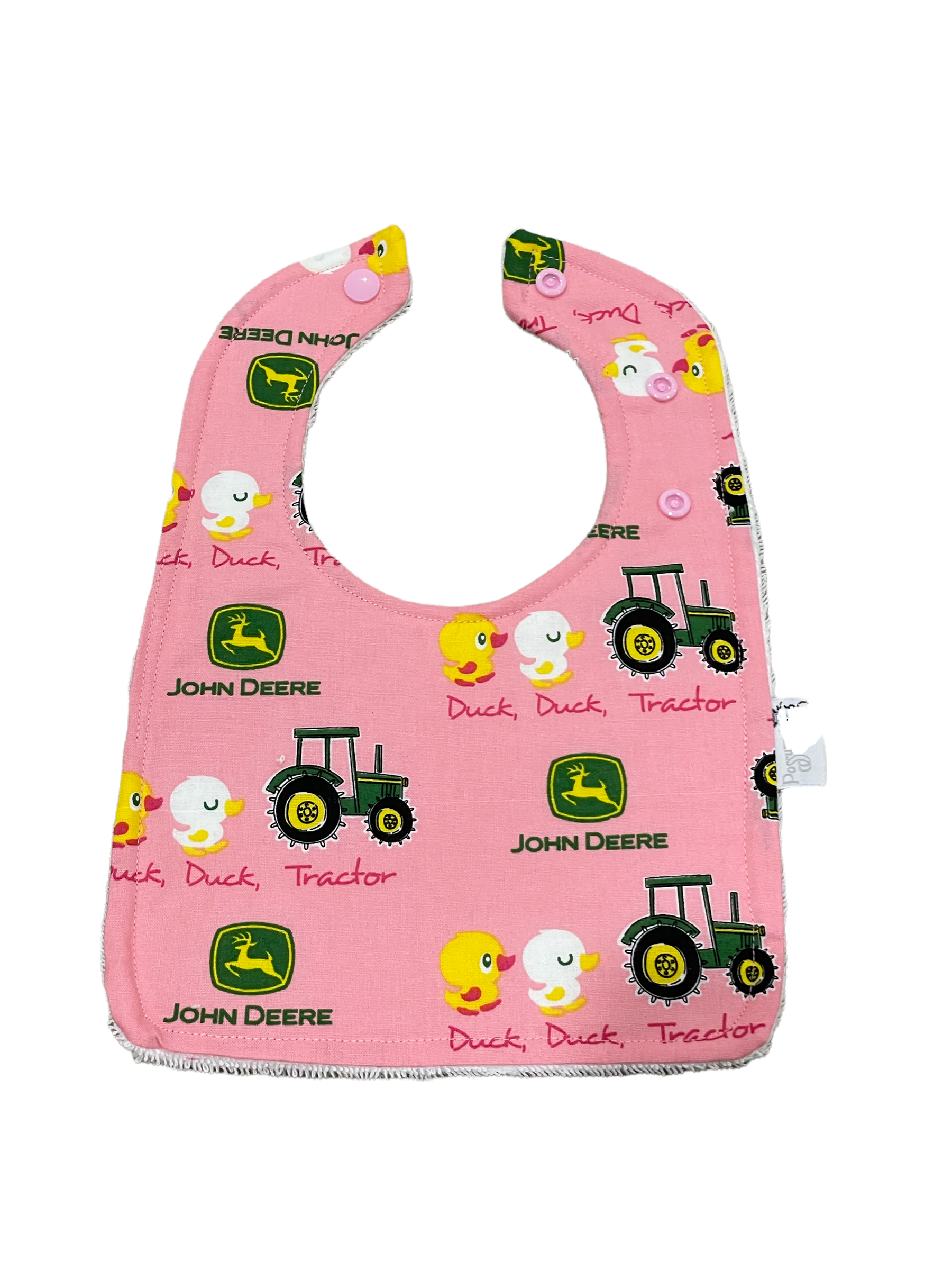 Rounded Bib - Tractor Deere