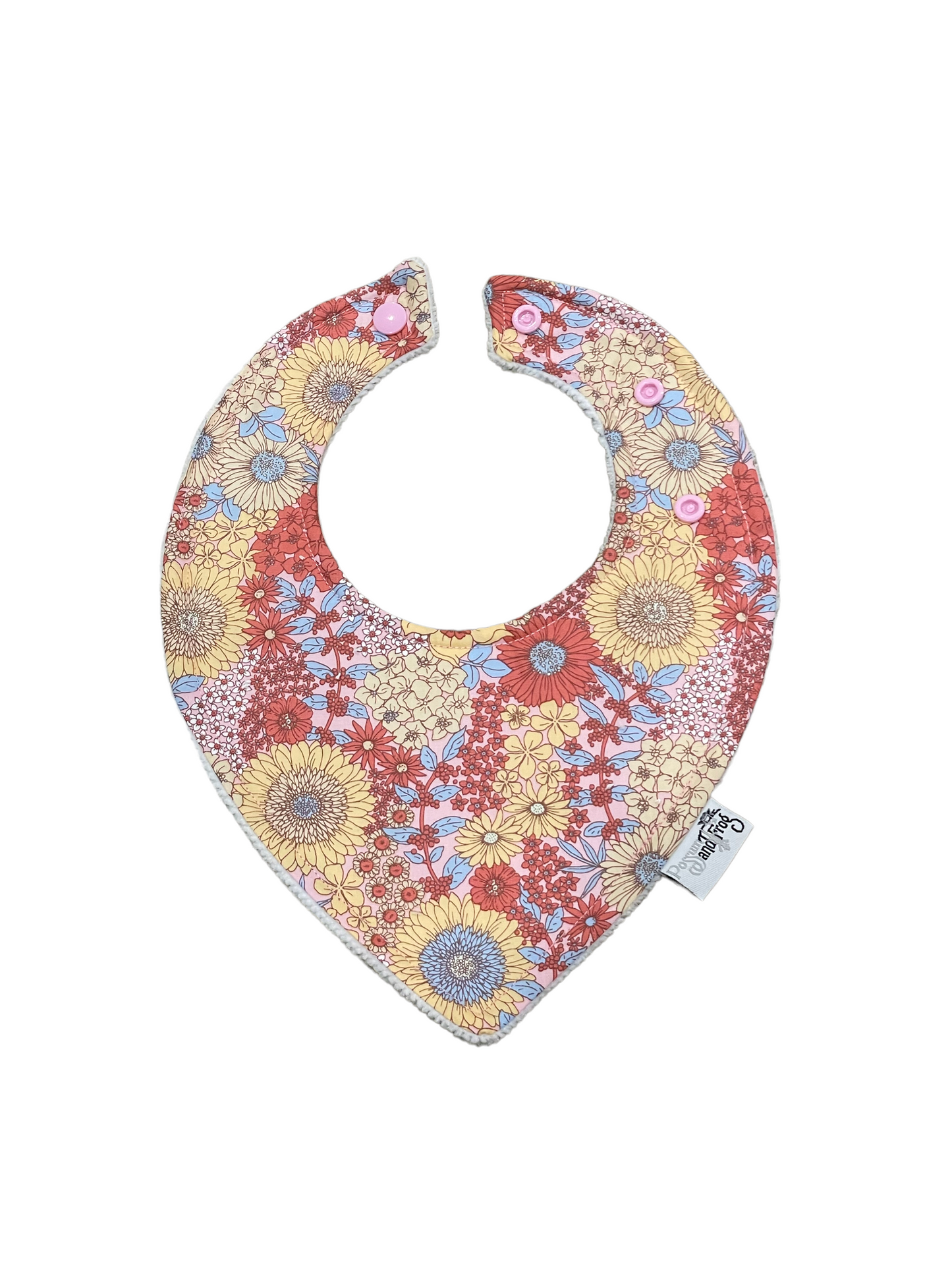 Triangle Bib - Sunflower