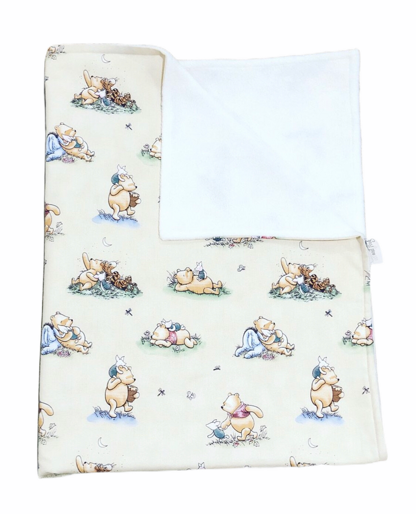 Pram Bassinet Blanket - Classic Bear