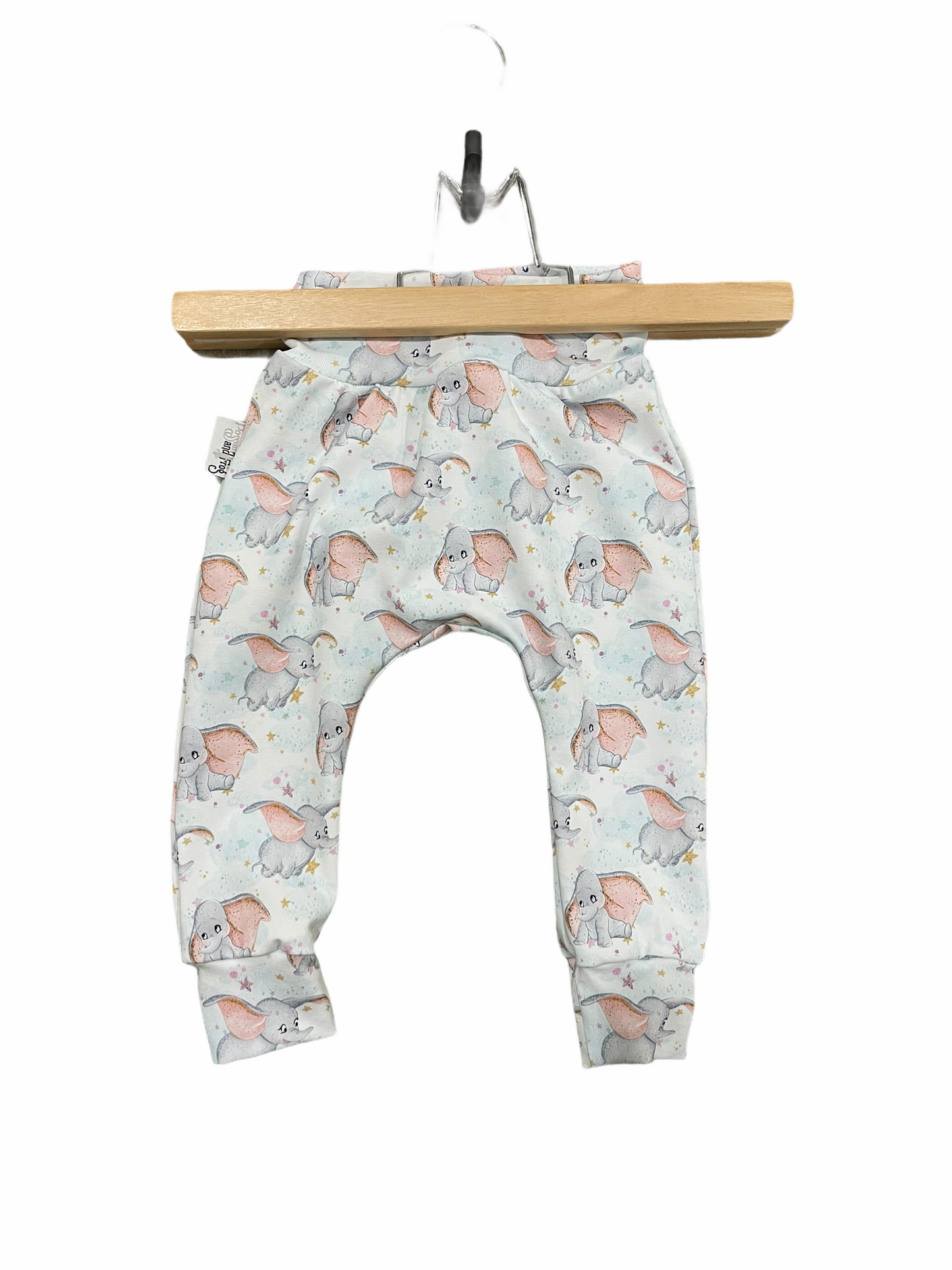 Possum and Frog - Harem Pants - Dumbo - PASTEL