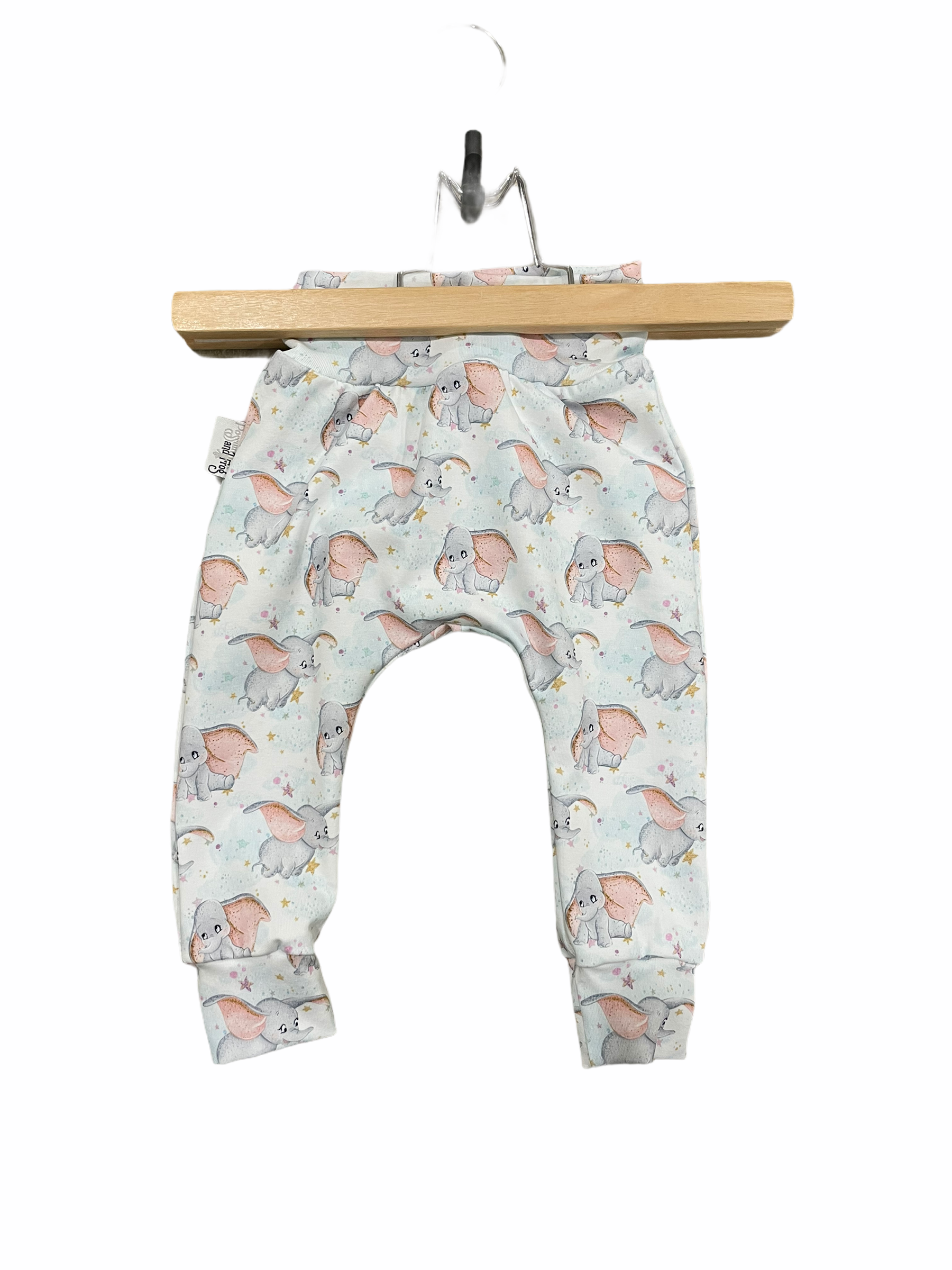 Possum and Frog - Harem Pants - Dumbo - PASTEL