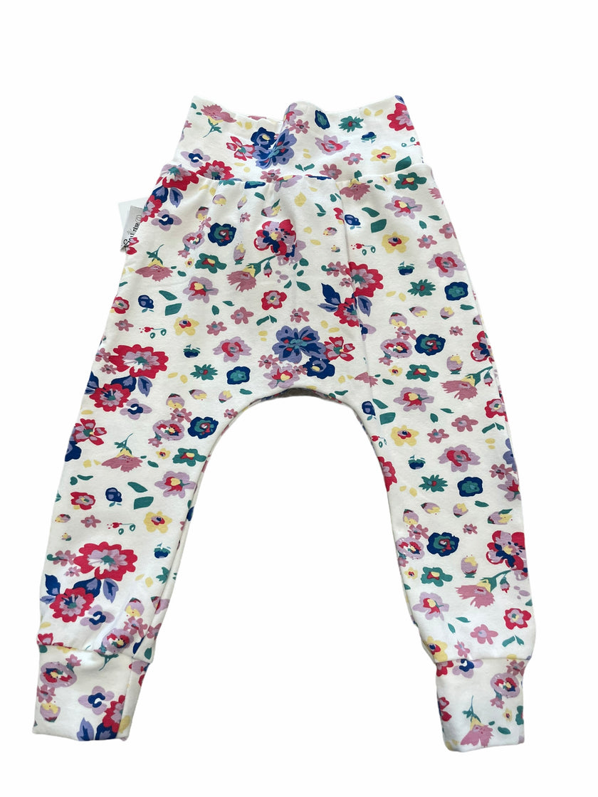 Possum and Frog - Harem Pants - Floral