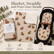 Aussie Highland Cow Baby Essentials Bundle