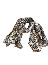 Scarf - Dot - Black