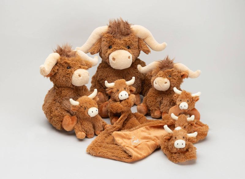 Highland Cow Baby Comforter