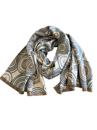 Scarf - Dots - Blue