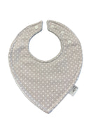 Grey Spot Triangle Bib