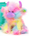 Highland Cow Plush Soft Toy Colourful Rainbow 20cm