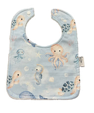 Rounded Bib - Sea Animals