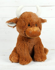 Highland Cow Plush Large Cow 30cm
