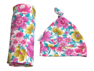 Swaddle Set - Floral