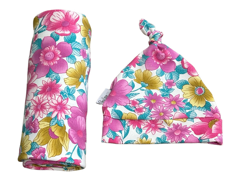 Swaddle Set - Floral