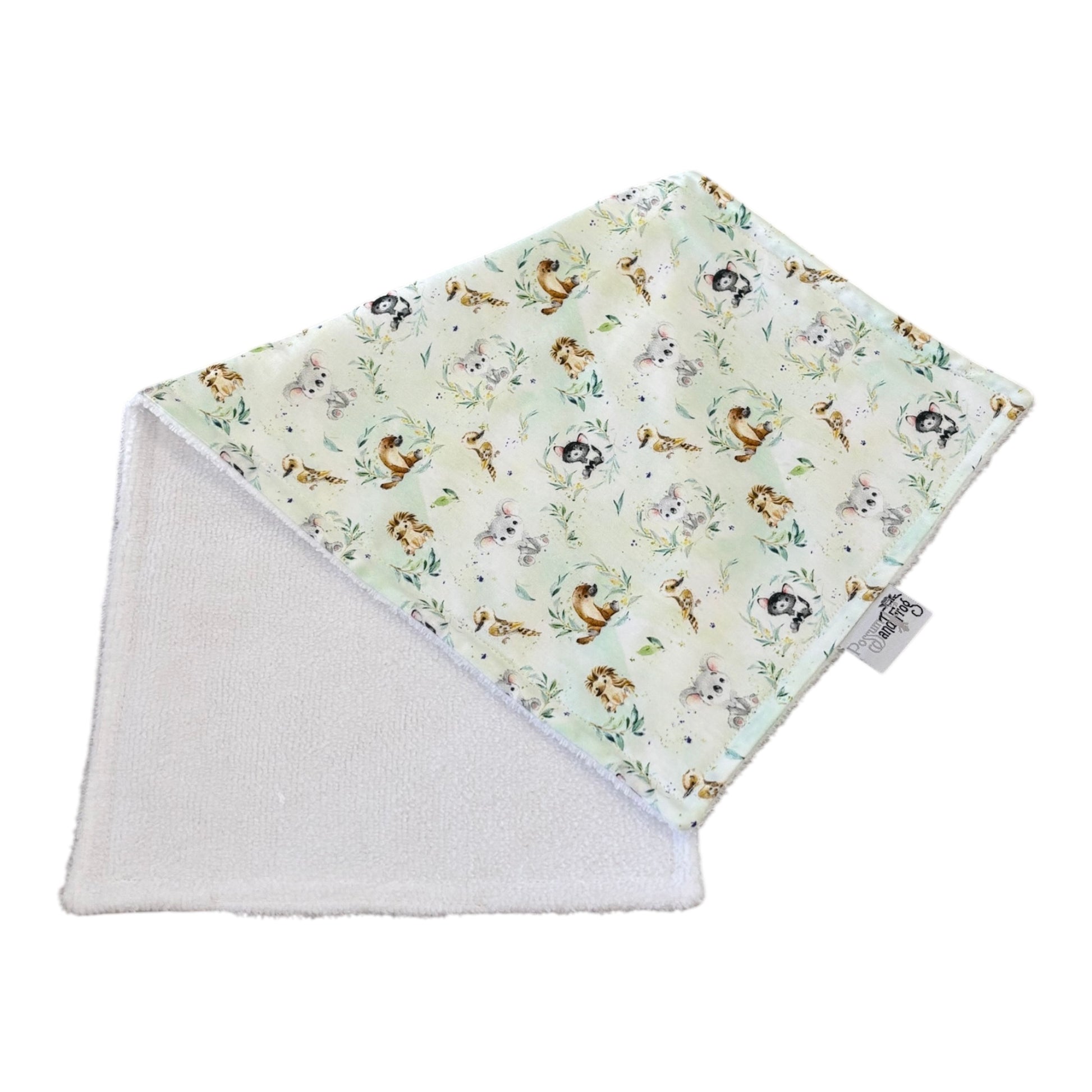 Burp Cloth - Aussie Animals