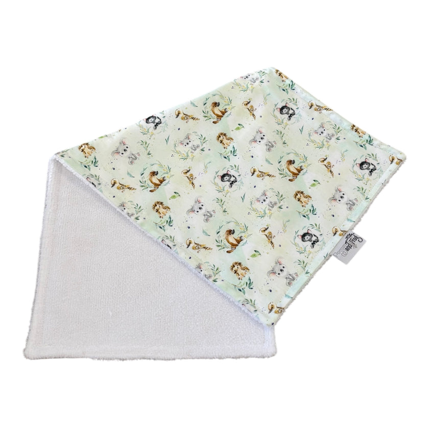 Burp Cloth - Aussie Animals