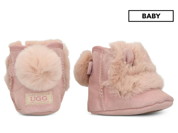 UGG Boots - Glitter Pink Bunny