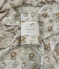 Safari Buddies Bamboo Swaddle