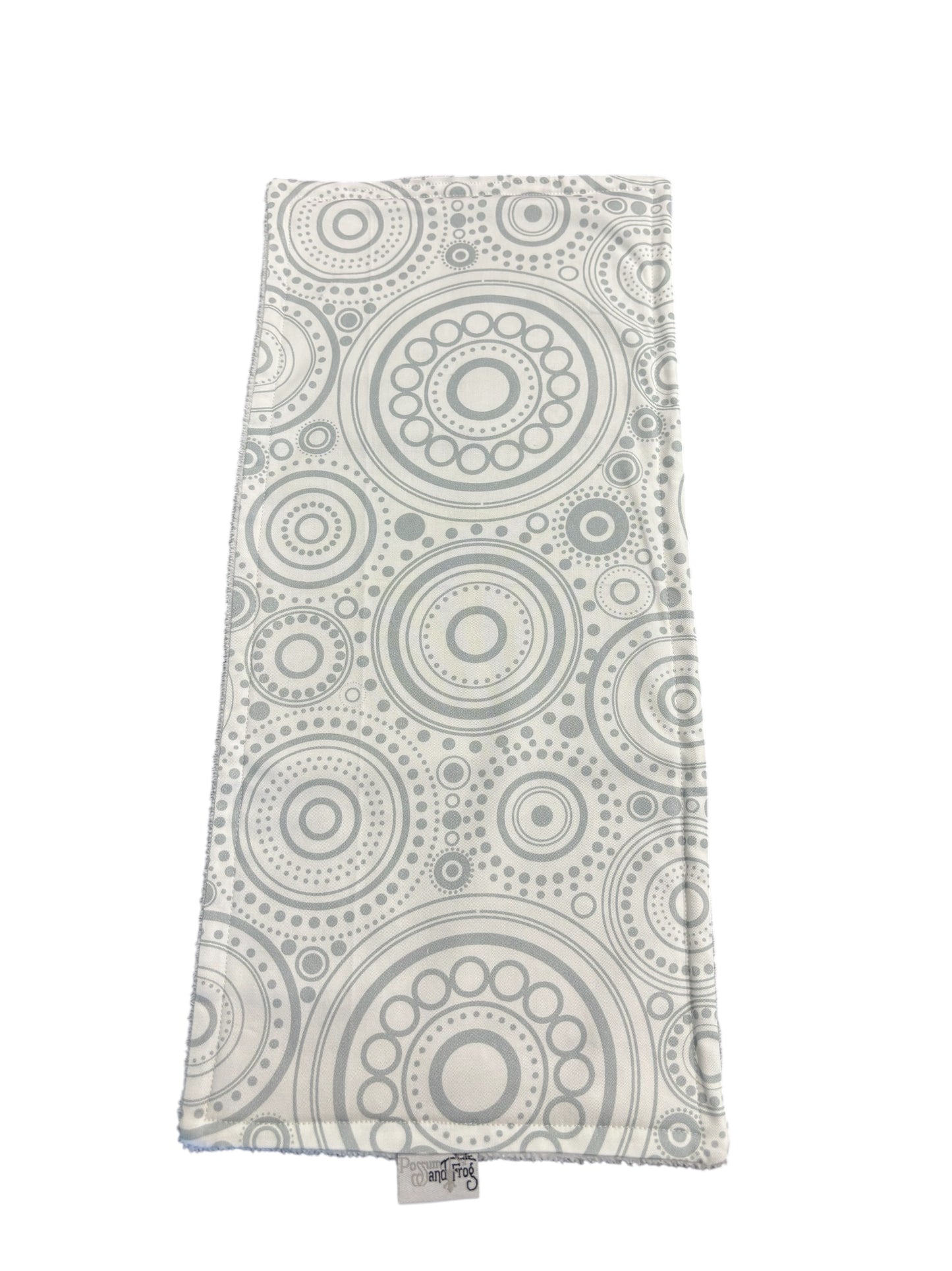 Grey Spots Burp Cloth