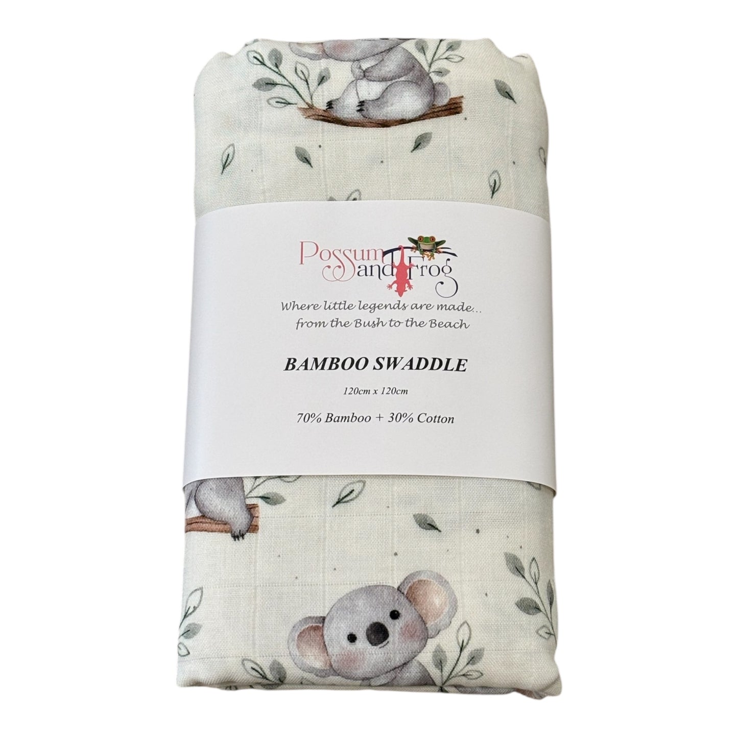 Bush Baby Koala Bamboo Swaddle