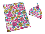 Swaddle Set - Floral