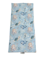 Burp Cloth - Sea Animals