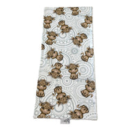 Burp Cloth - Highland Cow Spot