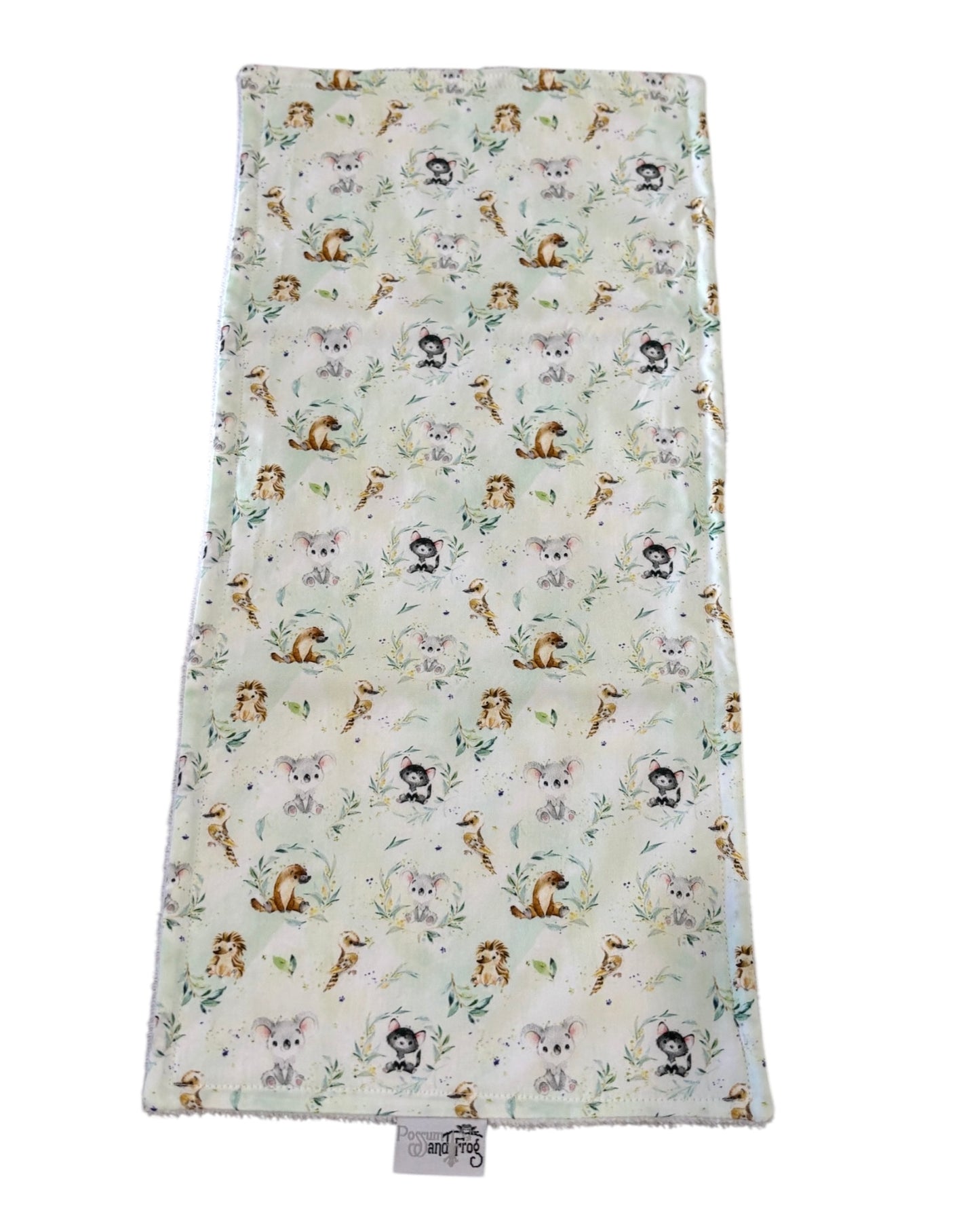 Burp Cloth - Aussie Animals