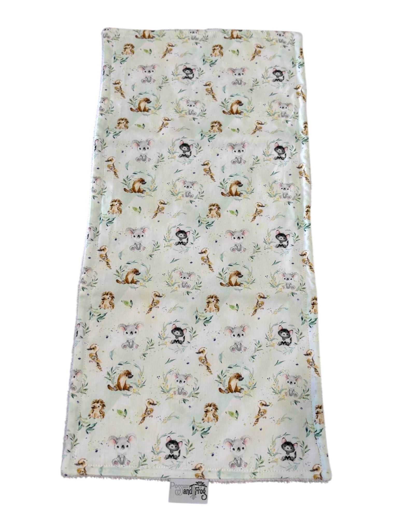 Burp Cloth - Aussie Animals
