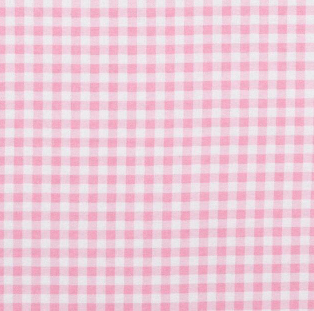 Flannelette Wrap Bunny Rug - Pink Gingham