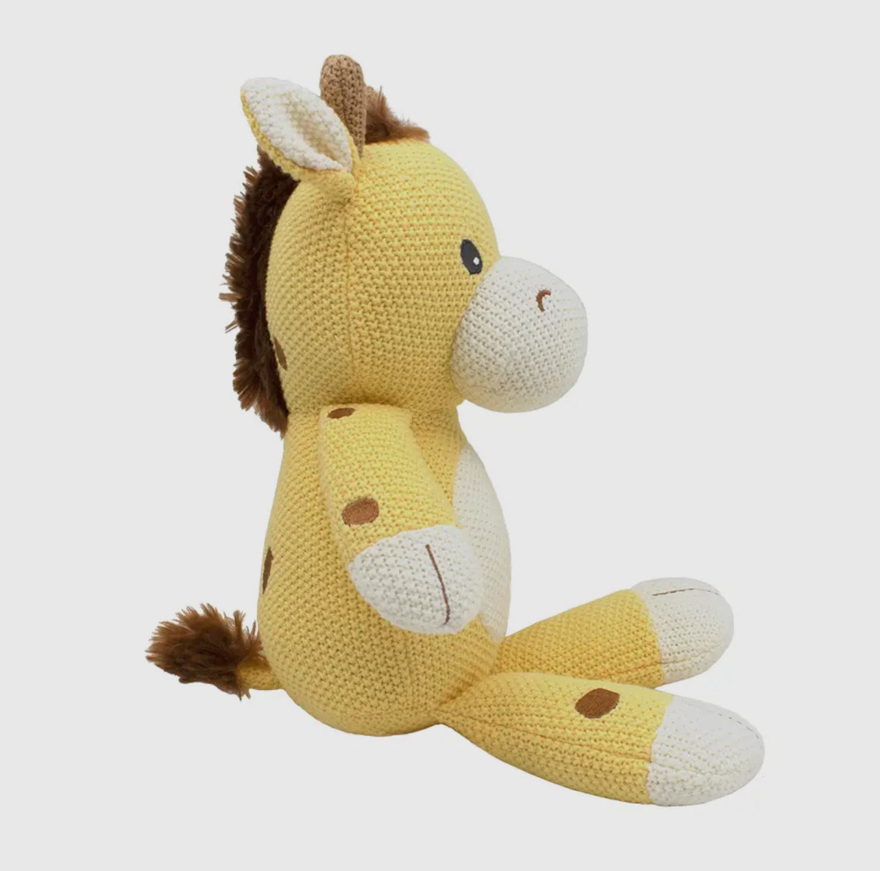 Noah the knitted Giraffe