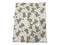 Pram Bassinet Blanket - Cows Leaves