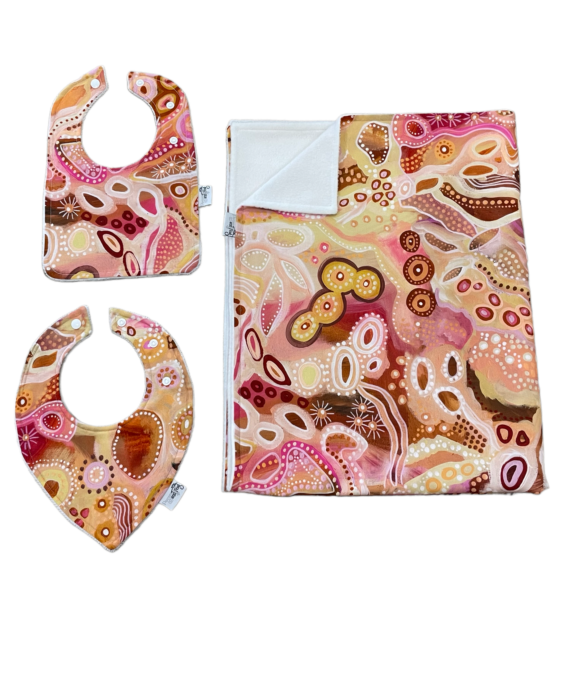 Rounded Bib - Healing Land