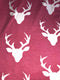 Possum and Frog - AVAILABLE FABRICS - Deer PINK
