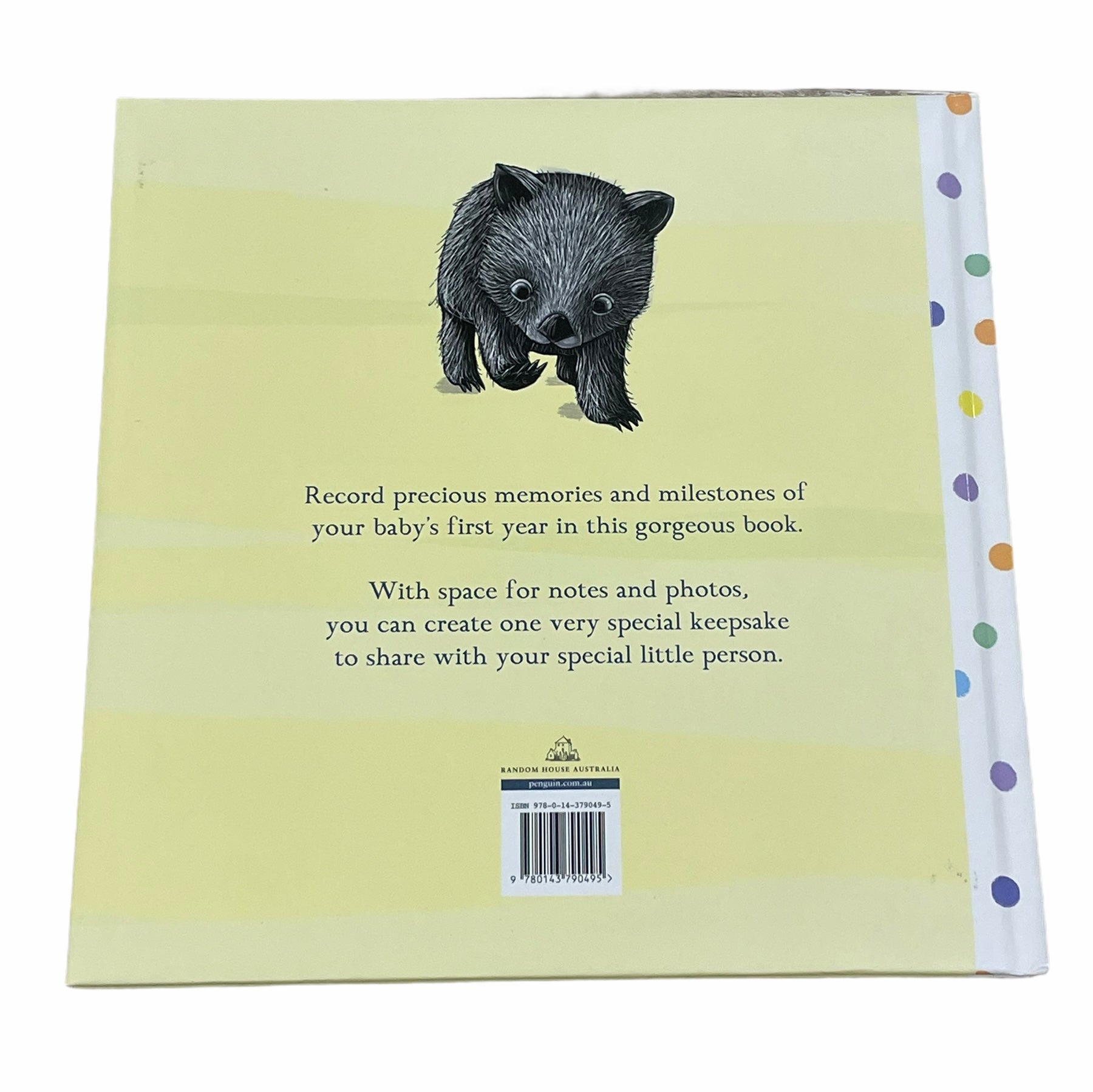 Possum and Frog - Baby Book