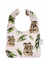Possum and Frog - Rounded Bib - Koala