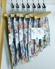 Possum and Frog - Harem Pants - May Gibbs Multi