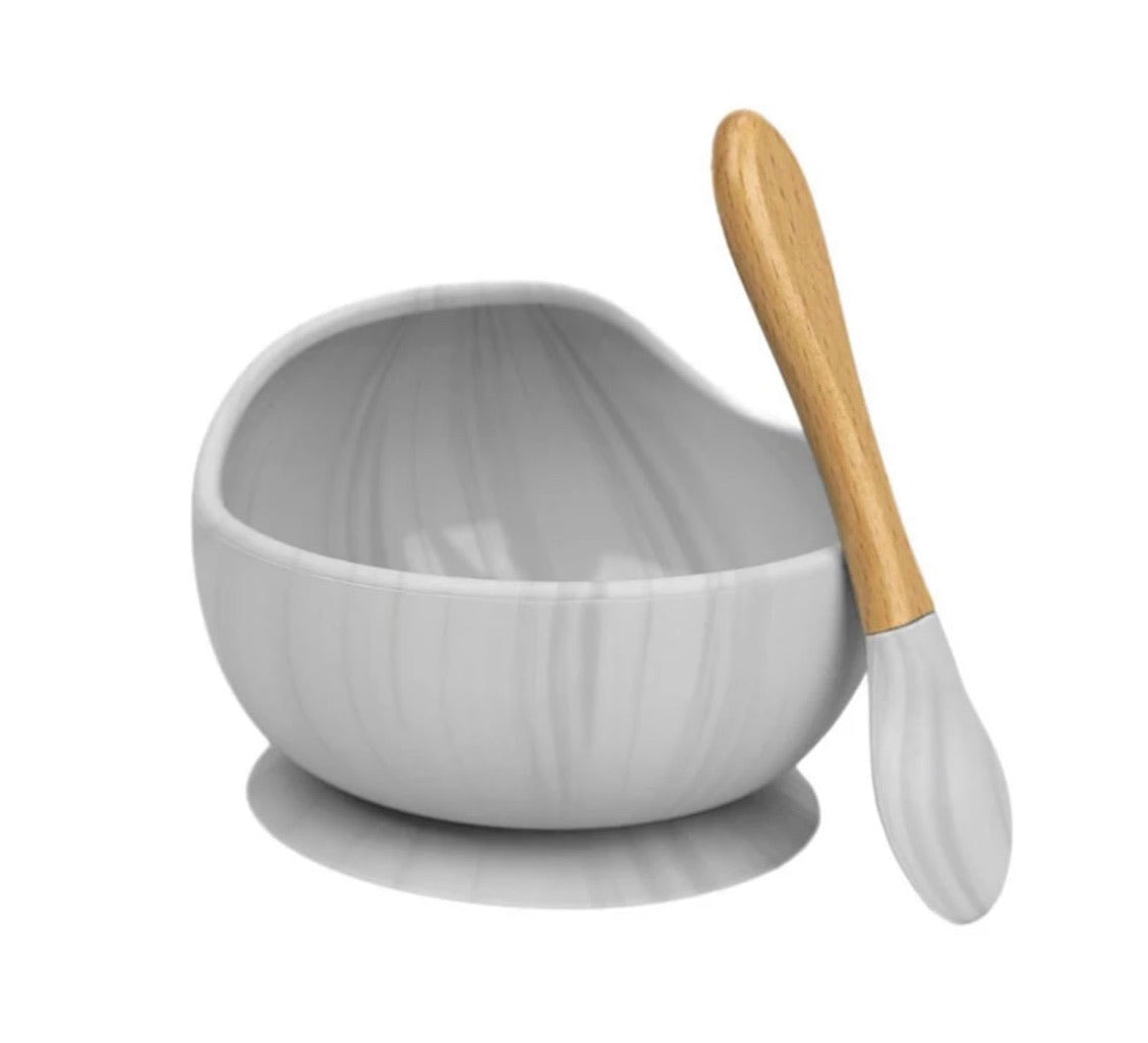 Possum and Frog - Silicone Bowl Set - Marble