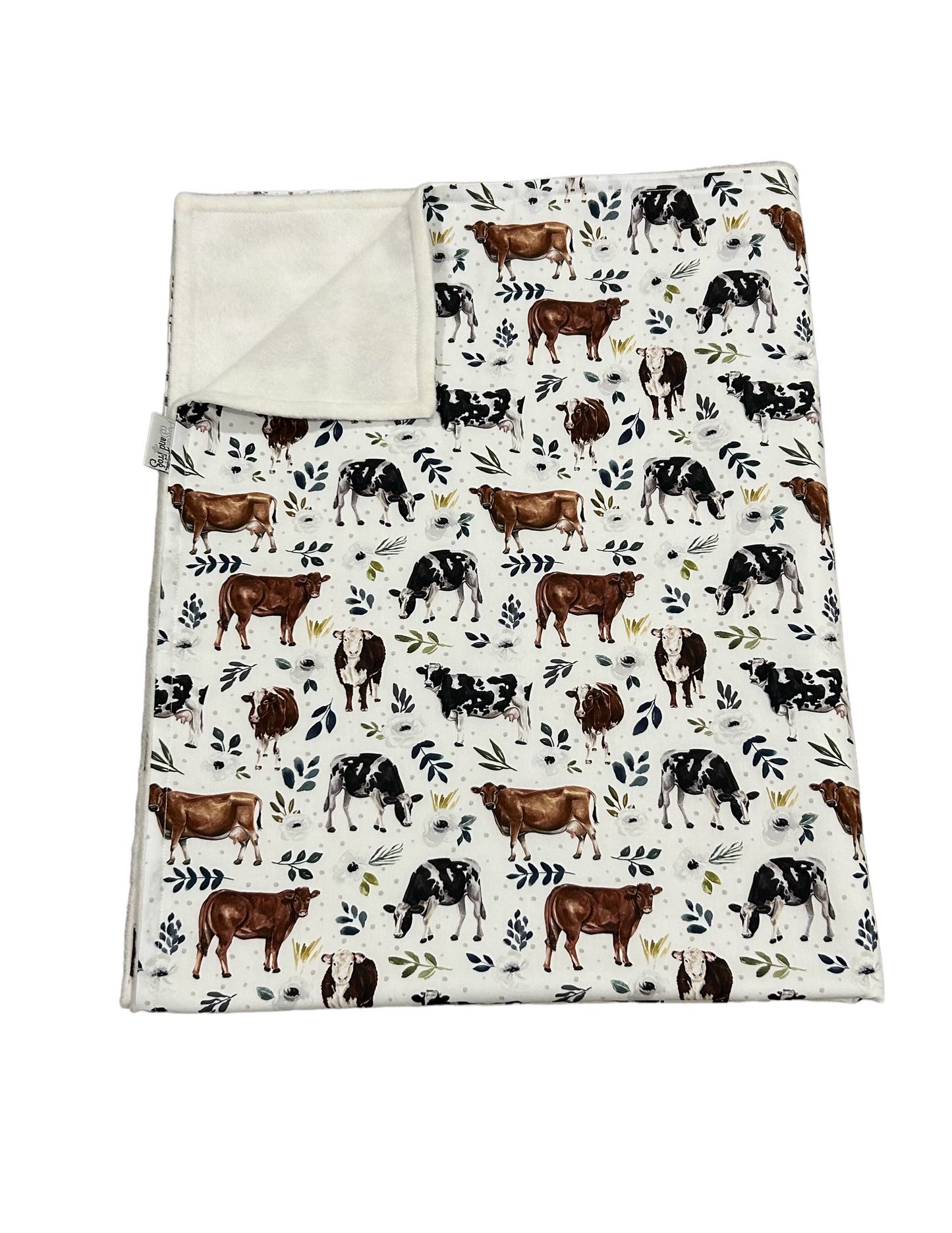 Pram Bassinet Blanket - Farmyard