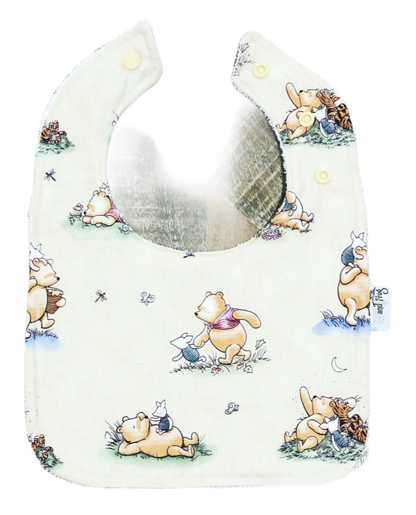 Rounded Bib - Classic Bear