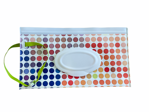 Baby Wet Wipes Reusable Case - Multi