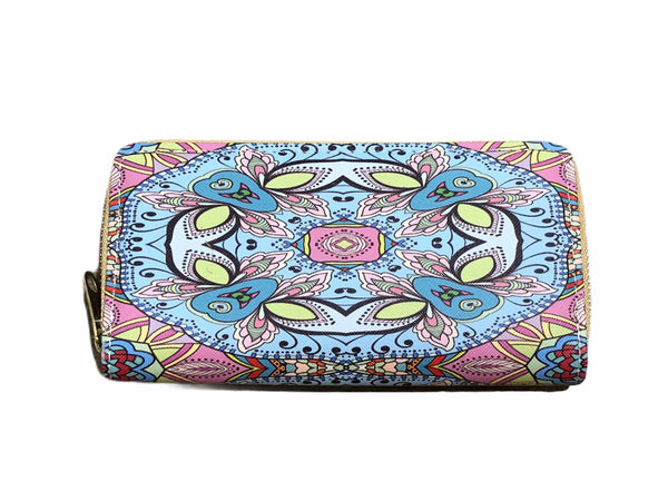 Purse Zippered Pattered CLEARANCE