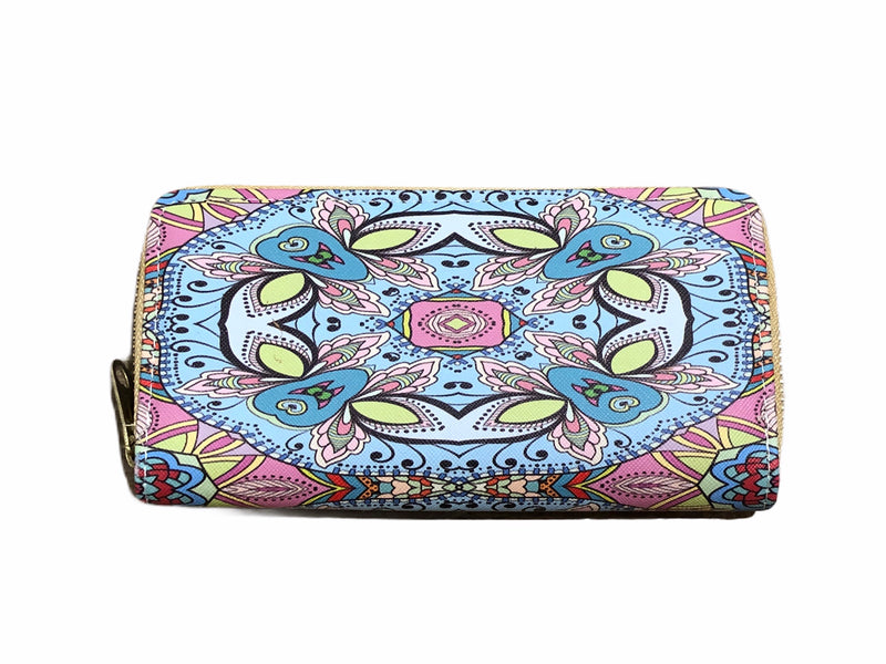 Purse Zippered Pattered CLEARANCE